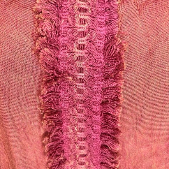 Ana-K Anandas Collection Long-Sleeve Embroidered Peasant Top Tunic Sz Large NWT - Picture 4 of 11